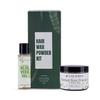 LuxePureva Herbal Hair Removal Kit (Herbal Wax Powder-3.52oz with Applicator Brush and Aloe Vera Gel 50ml) view 1