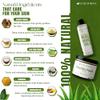 LuxePureva Herbal Hair Removal Kit (Herbal Wax Powder-3.52oz with Applicator Brush and Aloe Vera Gel 50ml) view 4