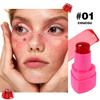 Cooling Water Jelly Tint StickMulti-Use Juicy Love Blush, 3-In-1cheek Blush & Eyeshadow & Lip Tinted Long-Lasting Moisture StickBouncy Jelly TextureCreates A Moist Watercolor Effect (#01, 0.32oz) view 2