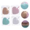 Makeup Removal Sponge 4Pcs Heart Shaped Facial Cleansing Tool view 3