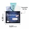 On-the-Go Shaving Kit  Disposable Razor, Shaving Cream, Washcloth & Aftershave Wipe  Travel Friendly, Grooming Essentials for Hygiene when on the Go - Black (50) view 2