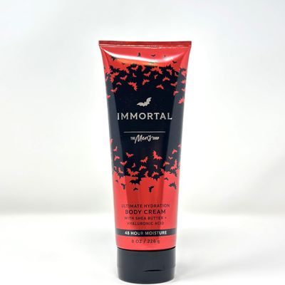 Bath and Body Ultimate Hydration Body Cream For Men's With Shea butter 8 FL OZ (8 FL OZ, Immortal)