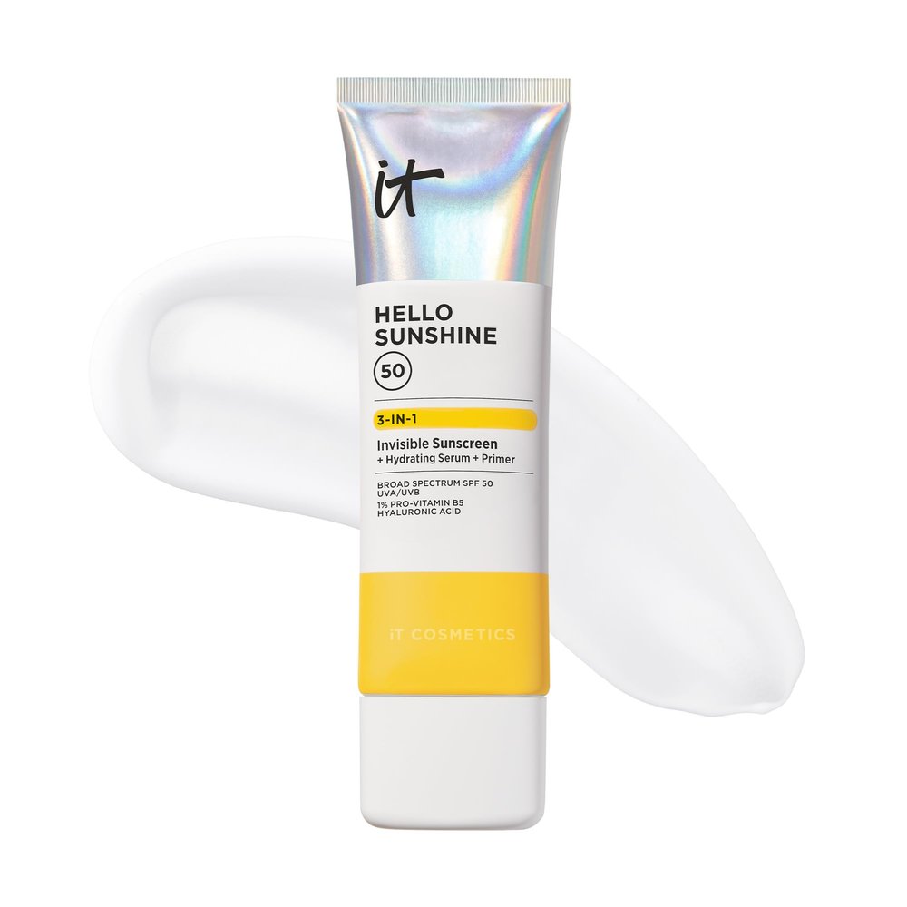 IT Cosmetics Hello Sunshine Hydrating Sunscreen SPF 50 - Jumbo (2.7 fl oz)
