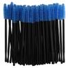 100pcs Disposable Eyelash Brush Set, Versatile Mascara Wands and Applicators, Convenient Eyelashes Makeup Brushes for Makeup (Blue) view 1