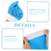 ADOCARN 2pcs Exfoliating Bathing Gloves Skin Scrubbing Mittens for Deep Clean and Gentle Massage for Home Hotel and Dormitory Use and Artificial Material Elastic Band view 2