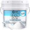 Epsom Salt Bath Soak 30 lb Bucket  Unscented, Pure Epsom Salt Bulk Crystals, Magnesium Sulfate for Full Body or Foot Soaks, Resealable Container with Scoop for Home Bath Use view 1
