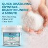 Epsom Salt Bath Soak 30 lb Bucket  Unscented, Pure Epsom Salt Bulk Crystals, Magnesium Sulfate for Full Body or Foot Soaks, Resealable Container with Scoop for Home Bath Use view 2