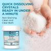 Epsom Salt Bath Soak 45 lb Bucket  Unscented, Pure Epsom Salt Bulk Crystals, Magnesium Sulfate for Full Body or Foot Soaks, Resealable Container with Scoop for Home Bath Use view 2
