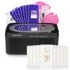 ELEGCOV Paraffin Wax Machine for Hand and Feet, 4500ml Paraffin Warmer Kit and 18 Pack Unscent Paraffin Wax Refills, Precision Temperature Control for Paraffin Wax Bath view 1