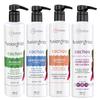 Brscience Fuzionfrizz Curl Styler Kit - Control & Long-Lasting Definition for Curly Hair - Anti-frizz - Shampoo, Conditioner, Styling Gelatine and Combing Cream - Types - 3A, 3B, 3C - 4x500ml view 1