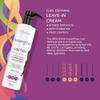 Brscience Fuzionfrizz Curl Styler Kit - Control & Long-Lasting Definition for Curly Hair - Anti-frizz - Shampoo, Conditioner, Styling Gelatine and Combing Cream - Types - 3A, 3B, 3C - 4x500ml view 3