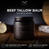 Savage Reserve Beef Tallow Lotion for Face, Neck and Hands Whipped Grass-Fed & Finished Tallow Balm with Manuka Honey & Olive Oil No Seed Oils All-In-One Cream Moisturizer for Skin 4 oz view 2