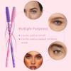 Disposable Silicone Eyelash Mascara Brushes Wands Applicator Eyebrow Brush Makeup Tool Kit Set Tool Bulk view 2