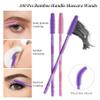 Disposable Silicone Eyelash Mascara Brushes Wands Applicator Eyebrow Brush Makeup Tool Kit Set Tool Bulk view 4