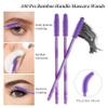 Disposable Silicone Eyelash Mascara Brushes Wands Applicator Eyebrow Brush Makeup Tool Kit Set Tool Bulk view 2