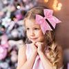 12-Color Jumbo Glitter Cheer Bow Clip  7 Sequin Hair Bow for Girls, Perfect for Softball, Uniforms, Christmas, Halloween, and Special Occasions view 2
