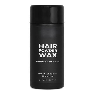 Hair Volumizing Powde Wax 10gm | 24 Hrs Strong Hold, Matte Finish | Restylable | 100% Natural & Safe Hair Styling Powder | Hair Wax Powder For Men | Pack Of 1