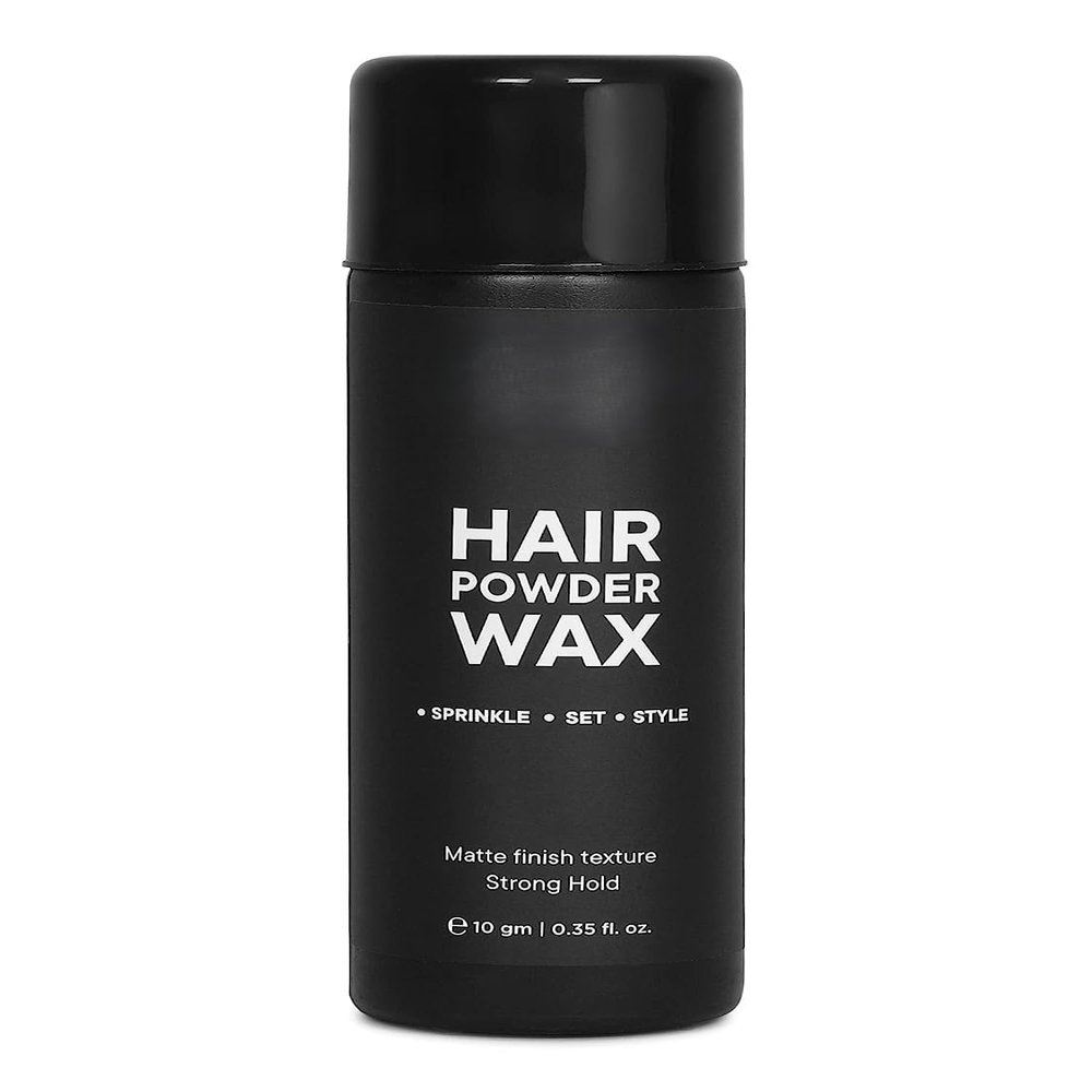 Hair Volumizing Powde Wax 10gm | 24 Hrs Strong Hold, Matte Finish | Restylable | 100% Natural & Safe Hair Styling Powder | Hair Wax Powder For Men | Pack Of 1