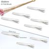 100Pcs Hair Clips, 2.17Inch Silver Hair Clips Single Prong Flat Metal Hair Bow Alligator Clips for Sectioning Hair Styling And Sectioning Hairdressing DIY Crafts view 2