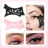 2 PCS Eyetour Eyeshadow Tool, Eyeshadow Assistant, Eyeshadows Stencils for Eyes, Perfect Eyeliner and Eyeshadows Application for Women Quick Make-Up Stencils, Eyes Beginners Friendly view 3