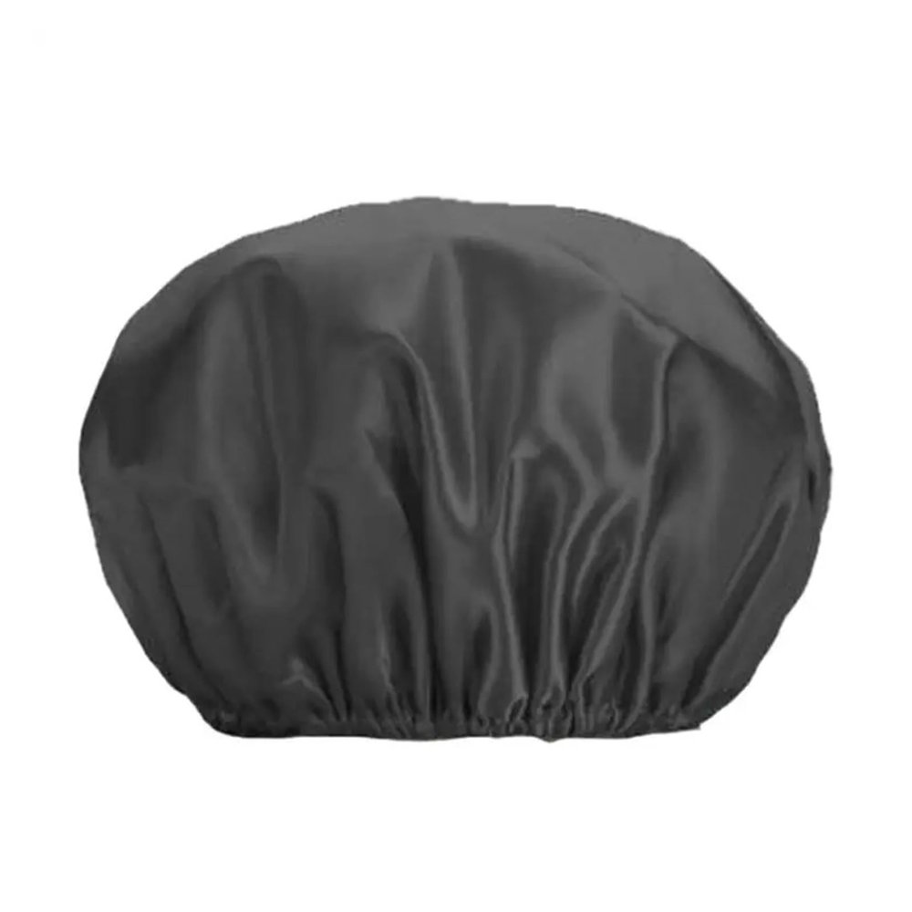 1pcs Waterproof Shower Hair Cover Double Layer Shower Cap Women Hair Supplies For Kitchen Bathroom Shampoo Caps Bath Hat