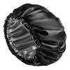 1pcs Waterproof Shower Hair Cover Double Layer Shower Cap Women Hair Supplies For Kitchen Bathroom Shampoo Caps Bath Hat view 3