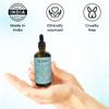 Reshma Beauty Tea Tree & Jojoba Henna Infused Repair Oil with Glass Dropper  100% Pure & Natural Multi-Purpose Repairing Conditioning Oil for Dry and Damaged Hair, Beard & Eyebrows  3.38 fl oz view 4