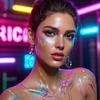 6 Shapes Holographic Body Glitter Gel Set, Pink Face & Body Glitter for Festival, Party, Cheer, Hair, Easy to Apply & Remove, Non-Sticky Sparkly Makeup for Bold Looks (Blue) view 2