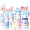 11 In 1 Milk Skincare Set for Women & Teens, Travel Skincare Set, Skincare Kits Milk Girls Gifts, Skin Care for Teens 10-12, Deep Moisturizing & Gentle Milk Teen Skin Care Kit for Women, Girls view 1