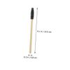 LIFKOME 100pcs Disposable Mascara Applicator Wands Eyelash Brush for Mascara Removal Eyebrow Brush Easy to Use and Carry view 2