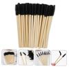 LIFKOME 100pcs Disposable Mascara Applicator Wands Eyelash Brush for Mascara Removal Eyebrow Brush Easy to Use and Carry view 4