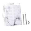 Acrylic Nail Sample Display Stand Marble Pattern for Halloween Season view 3