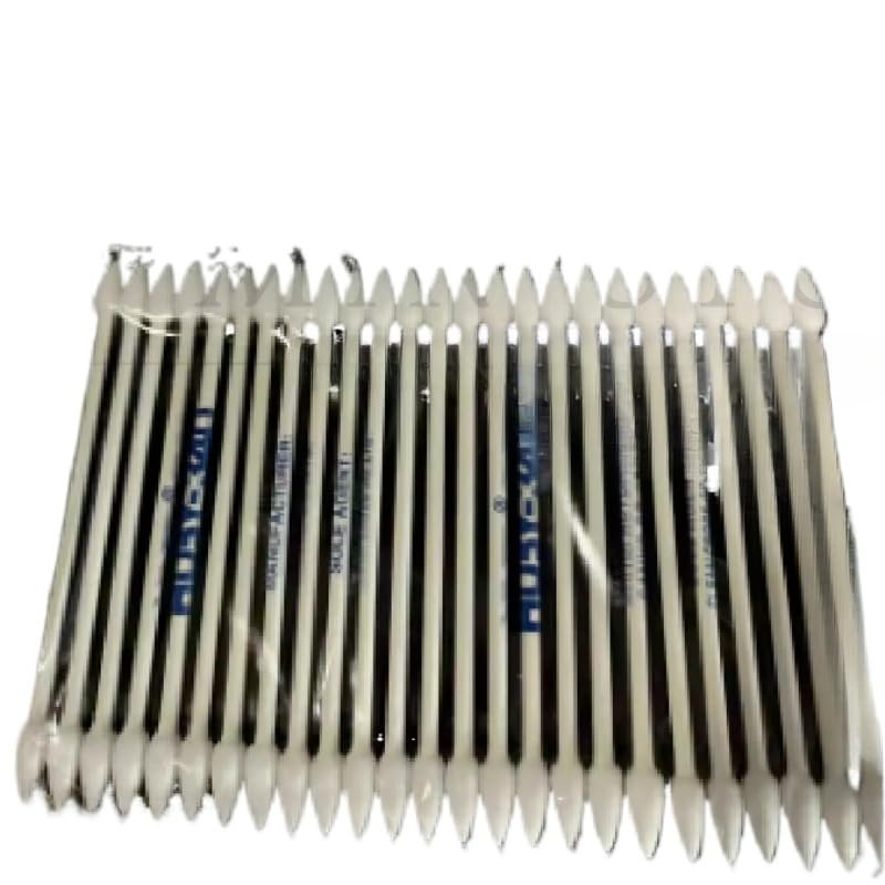 A Box of /100 HUBYCA-003 Purifying cotton swabsIndustrial optical cleaning swabs