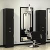 Belandi Salon Station Salon Furniture, Barber Station Hair Salon Furniture w/2-Tiers Shelf, 2 Drawers and 2 Storage Cabinet Beauty, Salon Spa Equipment Styling Stations for Salons view 1