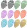 12PCS Facial Sponges, Colorful Cleansing Puffs for Face Skin, Bath Sponge Exfoliating Pads, Reusable Puff for Daily Face Deep Pore Cleansing Blackheads Dead Skin Makeup Remover view 1
