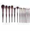 WXLYJXUE Make Up Brushes Set 15-Piece Daily Makeup Essential Brush Set for Eyeliner Eyeshadow and Eyebrow Brushes Makeup Tools Set(Naked Brush) view 1
