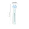 Hoement 3pcs Eyebrow Eyebrow Shaver Tool for Women Portable Facial Hair Remover for Neat Brows for Beginners and Travel Use Brown view 2