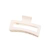 12Pcs Hair Claw Clips 5.1Inch Medium Sizes, Square,Non - Slip Matte Finish Strong Hold Clips for Thick, Curly, Thin Hair, Women Black Hair Accessories(White1) view 1