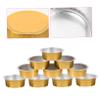 Baluue 10pcs Wax Melt Containers Aluminum Foil Bowl Wax Warmer Nonstick Hair Removal Supplies view 4