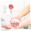 Vaguelly 2pcs Flower Shower Sponge Mesh Puff Boys and Girls Foaming Ball for Tub Accessories view 3