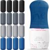 16 Pack Silicone Bottle Cover,Travel Essential for Women Men,Cruise Ship Essentials 2025,Beach Vacation Essentials,Travel Size Toiletries,Airplane Travels Accessories Elastic Sleeve for Leak Proofing view 1