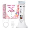 Electric Shaver for Women, Gifts for Women, Electric Razor for Womens, Rechargeable Wet DryLady Hair Remover,IPX7 Waterproof, Shaver for Legs (Blue) view 1
