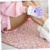 Gogogmee 2pairs Lavender Wax Therapy Hand and Feet Covers Spa Paraffin Wax Glove Set for Home Care Moisturizing and Hydrating Treatment for Soft Skin view 4
