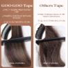 GOO GOO Invisi Edge Tape in Hair Extensions Human Hair, 4/27/4 Balayage Chocolate Brown to Caramel Blonde, 6pcs 14inch 15g, Virgin Remy Hair, Seamless Injected Tape, Natural Look view 3