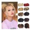Bun, Realistic Bun Hairpiece with Mini Claw Clip Effortless Womens Styling for Women(Brown white) view 1
