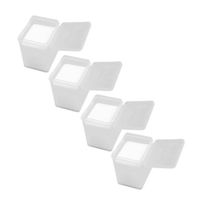 DECOMELODY 800pcs Eyelash Extension Makeup Removal Pads for Safe and Precise Application for Cleaning Lashes and Items Bottles of Each