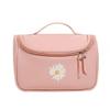 Aikimfuly Multifunctional Travel Makeup Bag - Portable Leather Toiletry Organizer for Ladies - Cosmetic & Perfume Storage Bag view 1