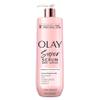 Olay Super Serum Hand & Body Lotion for Dry Skin, 24hr Long Lasting Hydration, 5+ Ingredient Serum Complex for Bright Even Firm Luminous Skin, Sweet Vanilla & Soft Wood Scent, 18.5 fl oz view 1