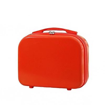 Aikimfuly 14 Inch Makeup Travel Case - Small Suitcase Organizer for Cosmetics, Perfume & Accessories(H)
