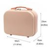 Aikimfuly 14 Inch Makeup Travel Case - Small Suitcase Organizer for Cosmetics, Perfume & Accessories(H) view 2